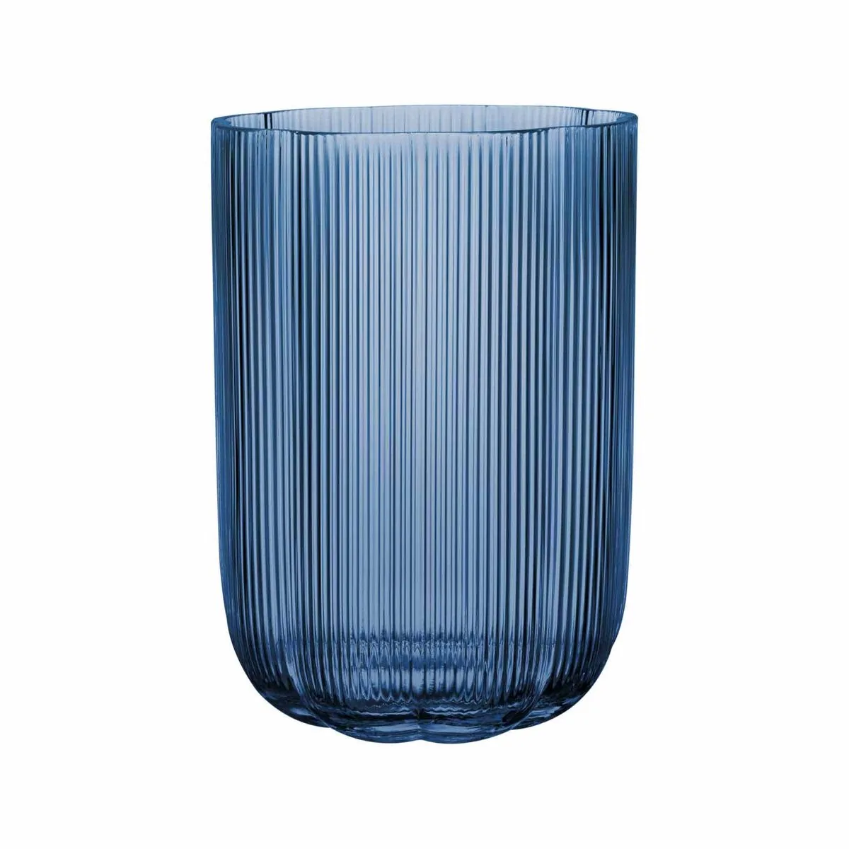 Fleur Vase Blau, Ø22 cm von Villeroy & Boch in Blau – Produktfoto