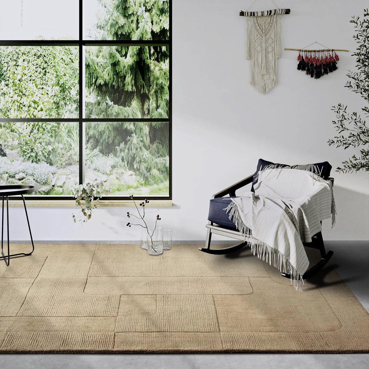 Villeroy & Boch 1906 wollen vloerkleed Charlotte - 160 x 230 cm - (M) van Villeroy & Boch in Beige – productfoto