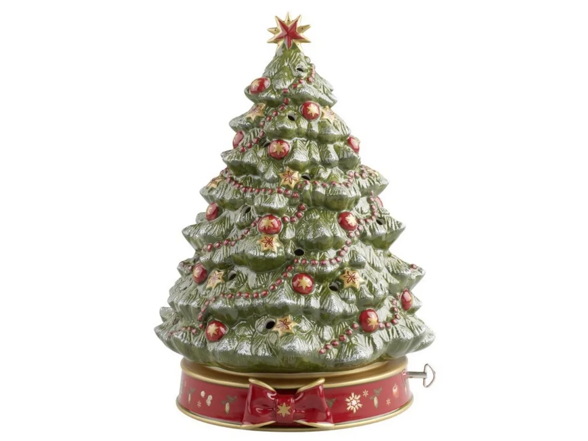 Weihnachtsfigur Toy's Delight Weihnachtsbaum m. Spieluhr 33 cm von Villeroy & Boch in Mehrfarbig – Produktfoto