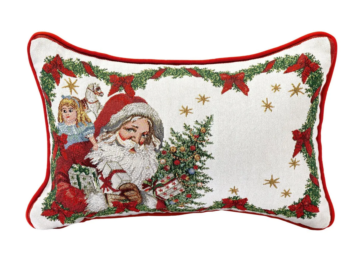Weihnachtsfigur Toy's Fantasy Gobelin Wendekissen Santa fra Villeroy & Boch i Flerfarvet – produktbillede