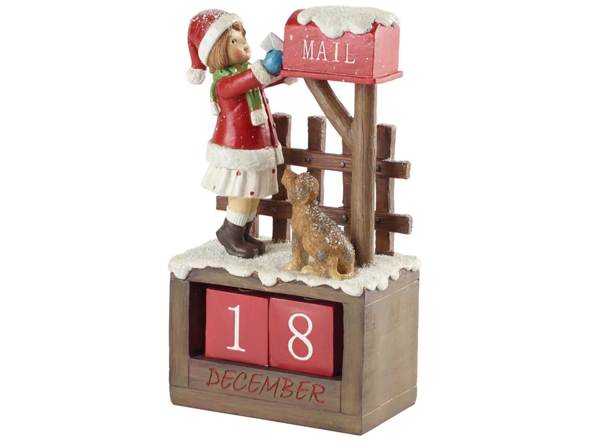 Weihnachtsfigur Winter Collage Accessoires Kalendermädchen från Villeroy & Boch i Flerfärgad – produktbild