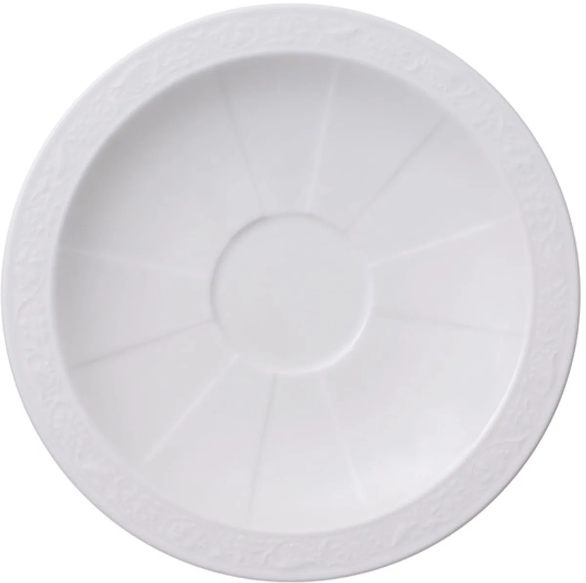 White Pearl - Koffie-/Theeschotel 16cm fra Villeroy & Boch i Hvid – produktbillede