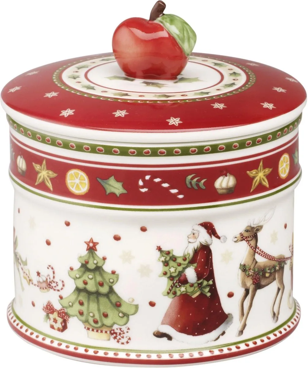 Winter Bakery Delight Koekjespot Kerst Small de Villeroy & Boch en Rouge – photo du produit