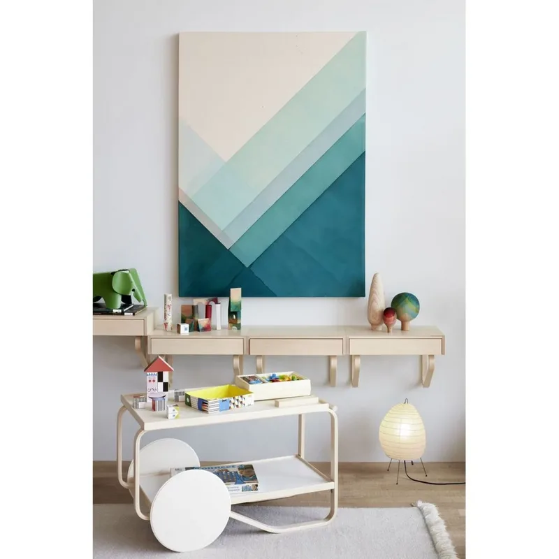 Akari 1N Tafellamp - Vitra - Woonkamer - Papier / Karton van Vitra – productfoto