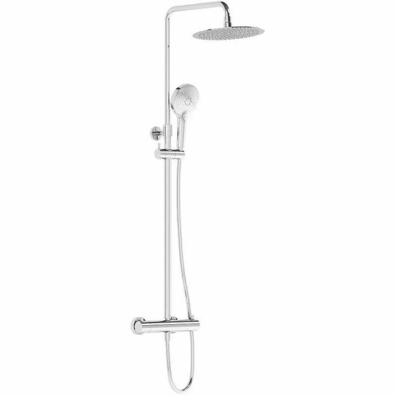 AquaHeat Bliss Regendoucheset by Vitra in Chrome – product photo