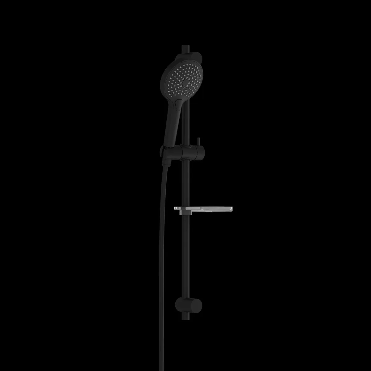 Bliss Verschuifbare Handdoucheset by Vitra in Mat Zwart – product photo