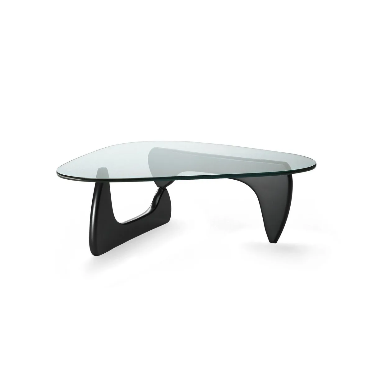 Couchtisch Noguchi Coffee Table - Schwarz - Lackierte Esche, massiv - Designer Isamu Noguchi van Vitra – productfoto