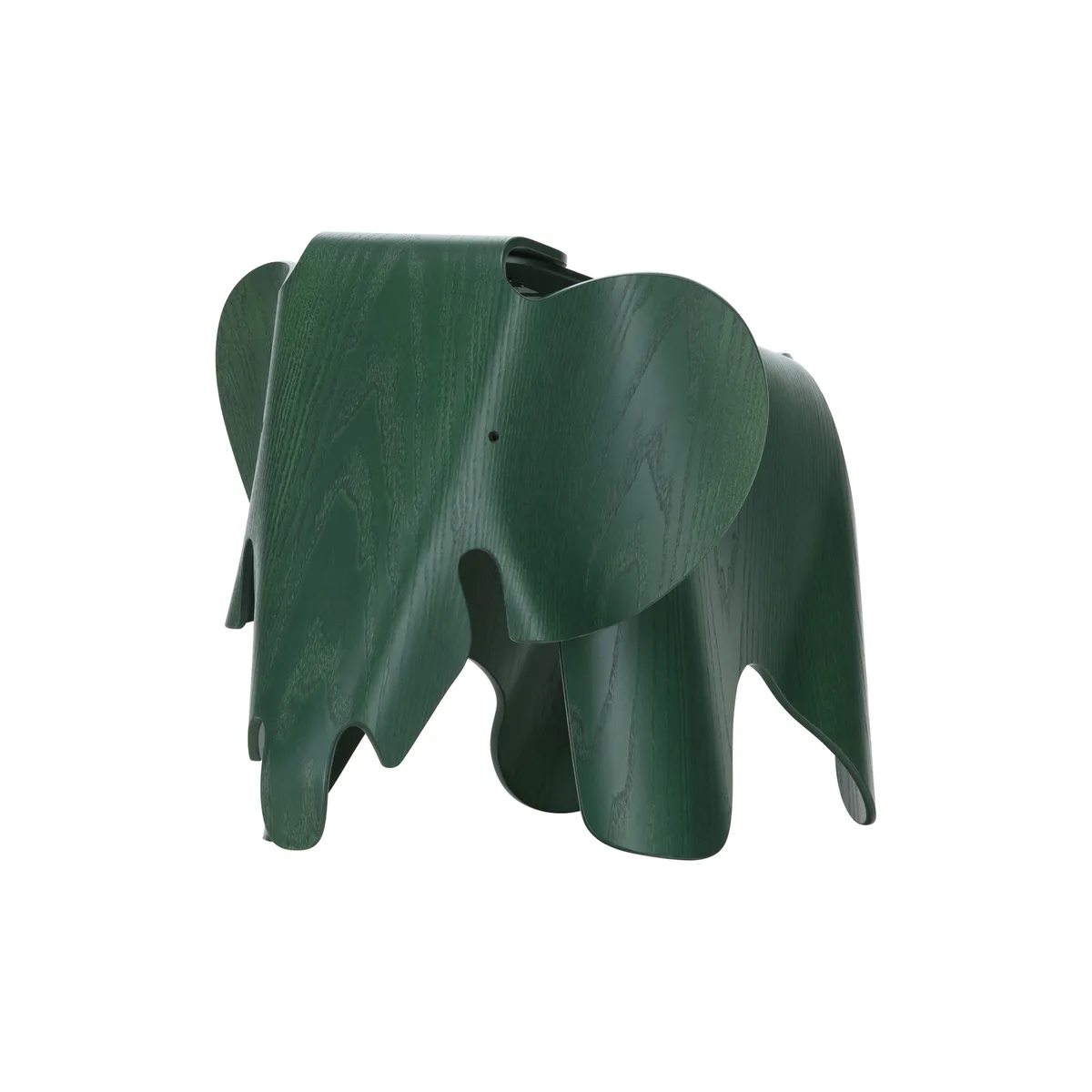 Dekoration Eames Elephant - Grün - Furnier - Designer Charles & Ray Eames van Vitra – productfoto