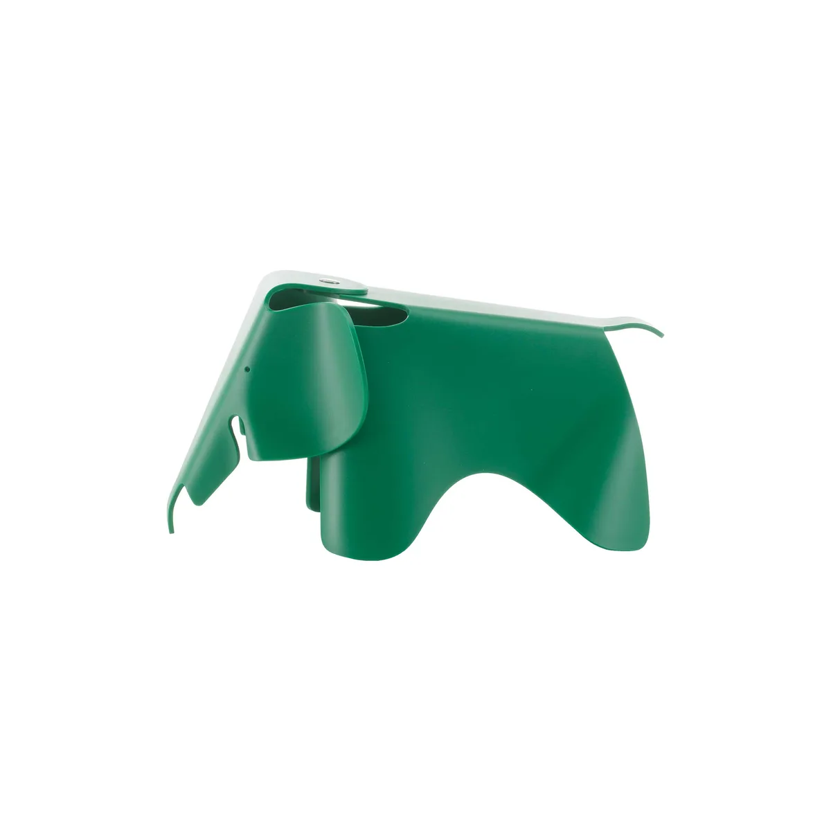 Dekoration Eames Elephant - Grün - Recyceltes Polypropylen - Designer Charles & Ray Eames von Vitra – Produktfoto