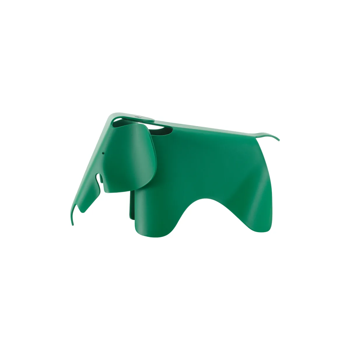 Dekoration Eames Elephant - Grün - Recyceltes Polypropylen - Designer Charles & Ray Eames von Vitra – Produktfoto