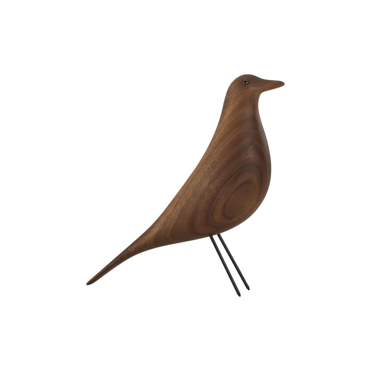 Dekoration Eames House Bird - Braun - Nussbaum massiv von Vitra – Produktfoto