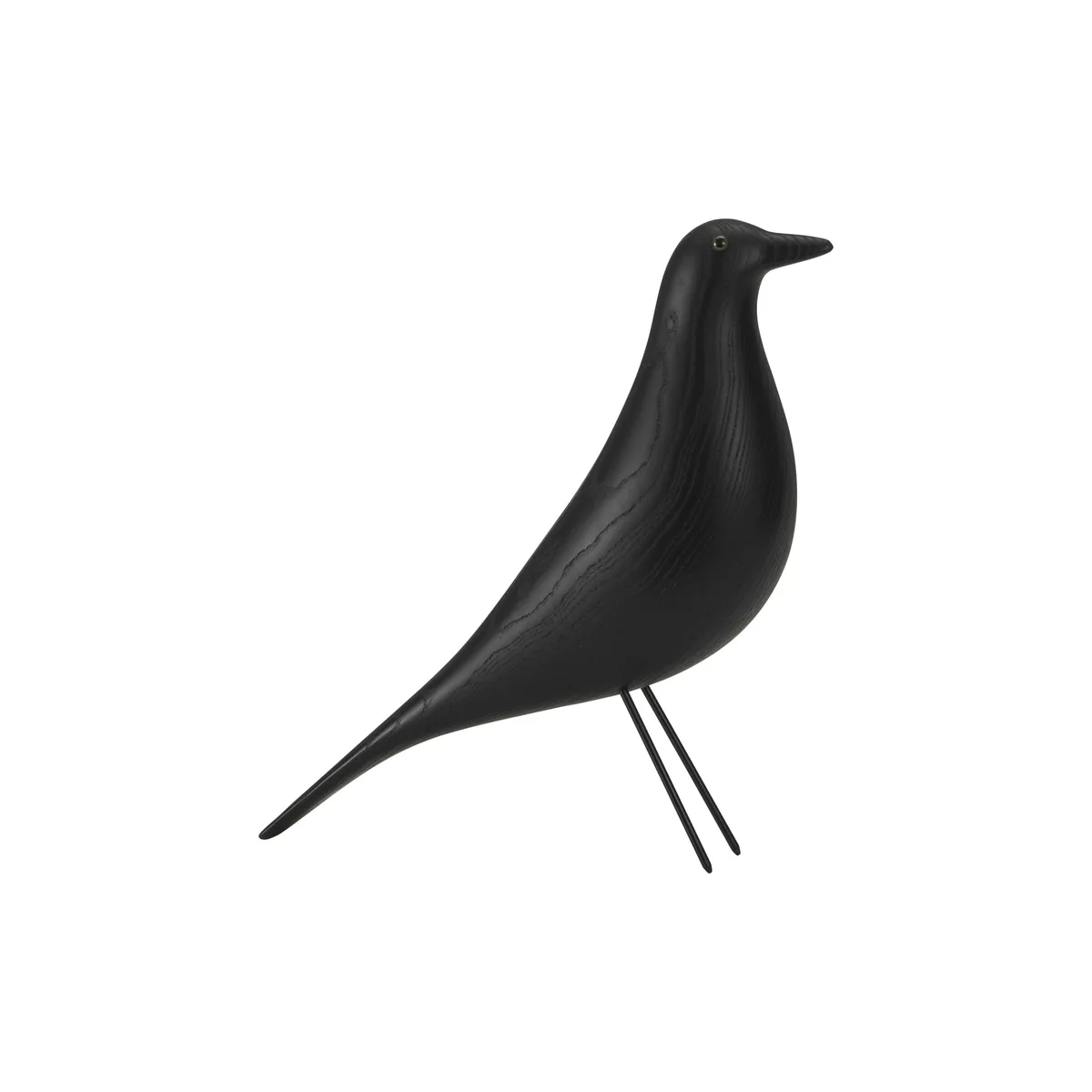 Dekoration Eames House Bird - Schwarz - Esche massiv von Vitra – Produktfoto