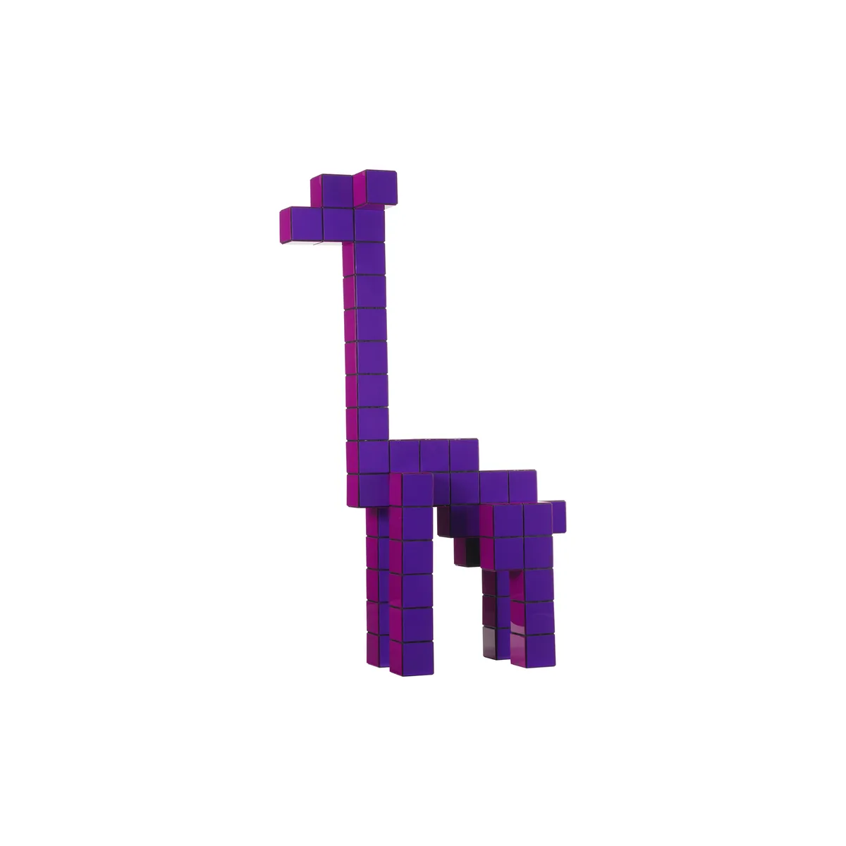 Dekoration Panton Cubes - Violett - Recyceltes ABS - Designer Verner Panton fra Vitra – produktbillede