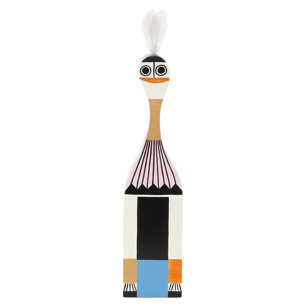 Dekoration Wooden Dolls - Bunt - Linde, massiv - Designer Alexander Girard von Vitra – Produktfoto