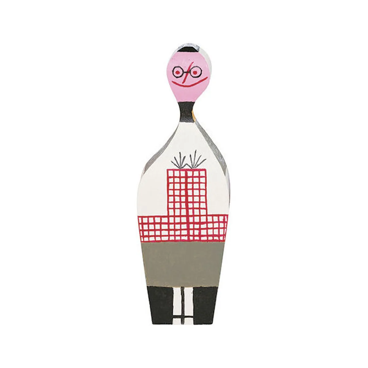 Dekoration Wooden Dolls - Bunt - Tanne - Designer Alexander Girard von Vitra – Produktfoto