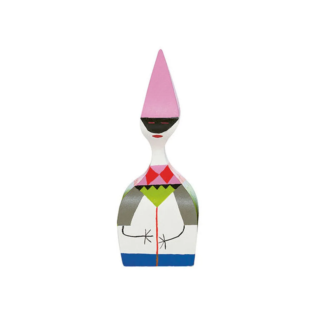 Dekoration Wooden Dolls - Bunt - Tanne - Designer Alexander Girard von Vitra – Produktfoto