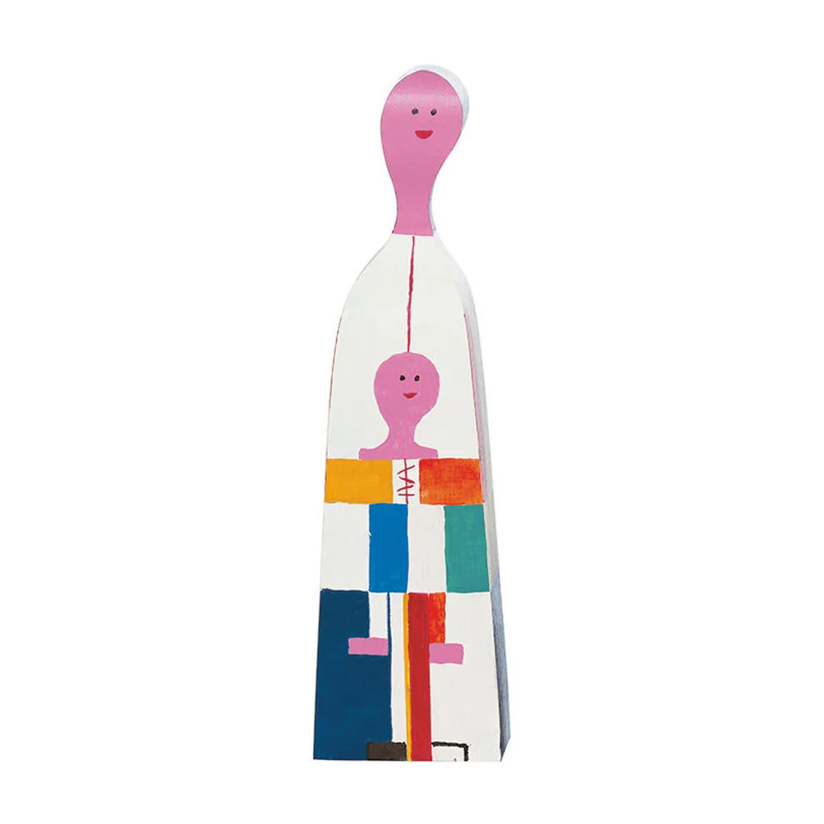 Dekoration Wooden Dolls - Bunt - Tanne - Designer Alexander Girard von Vitra – Produktfoto