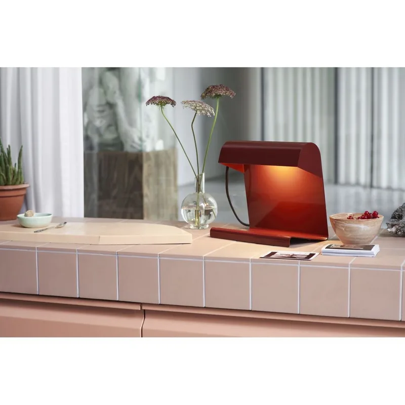 Lampe de Bureau Taffellamp Prouvé Blanc Colombe - Vitra - Woonkamer - Metaal van Vitra – productfoto