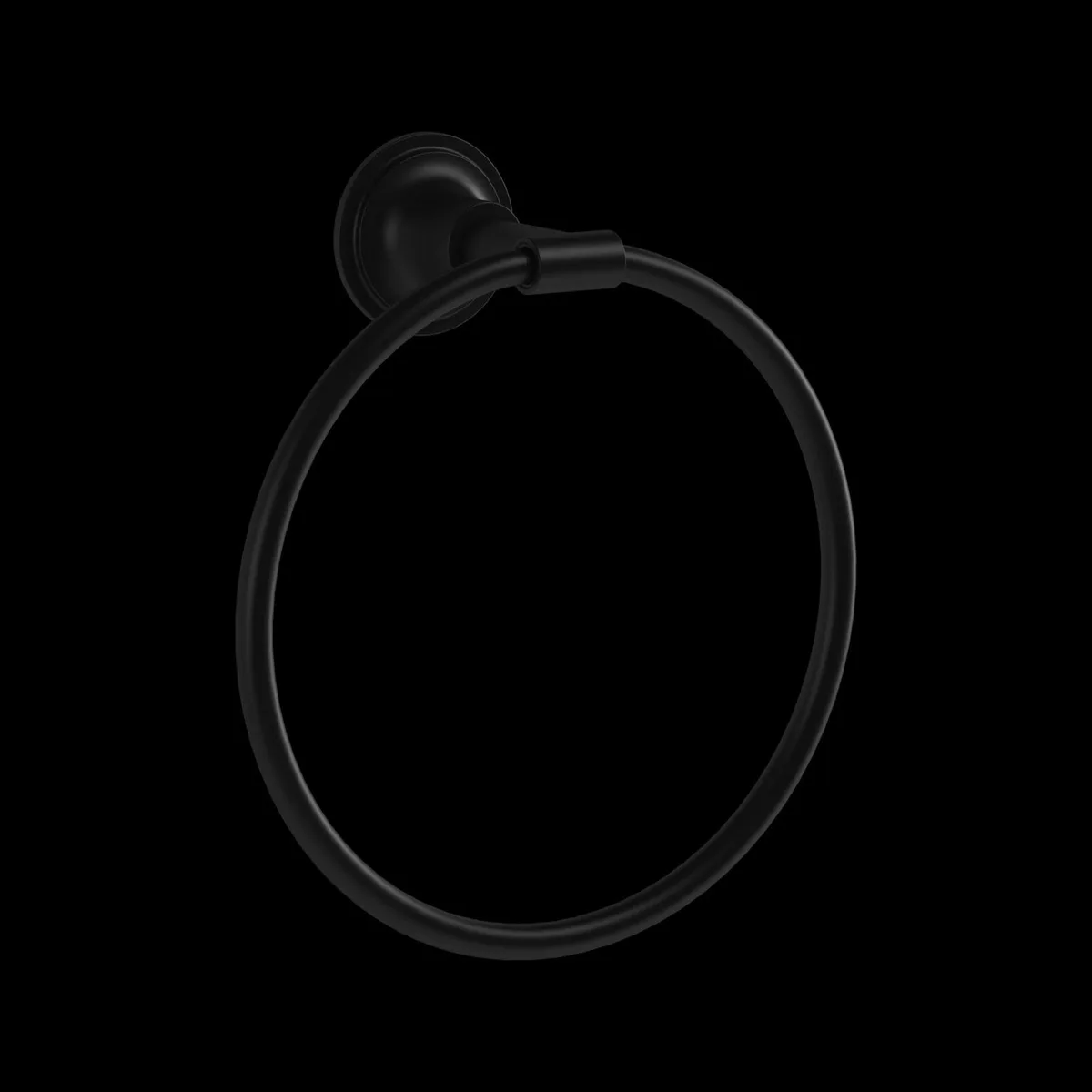 Origin Classic Handdoekhouder Ring van Vitra in Zwart – productfoto