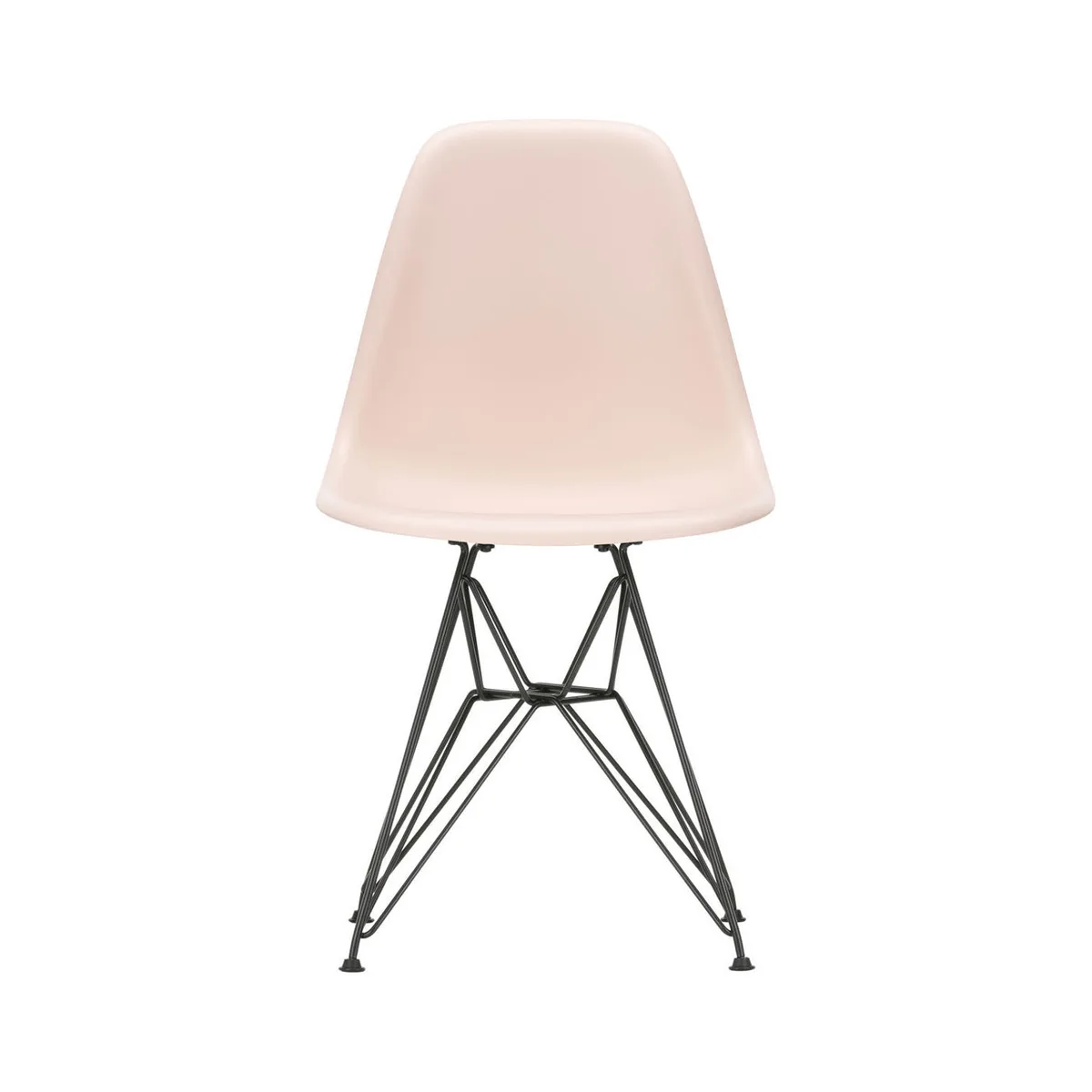 Stuhl Eames Plastic - Rosa - Recycelter Kunststoff (Post-Consumer) - Designer Charles & Ray Eames de Vitra – photo du produit