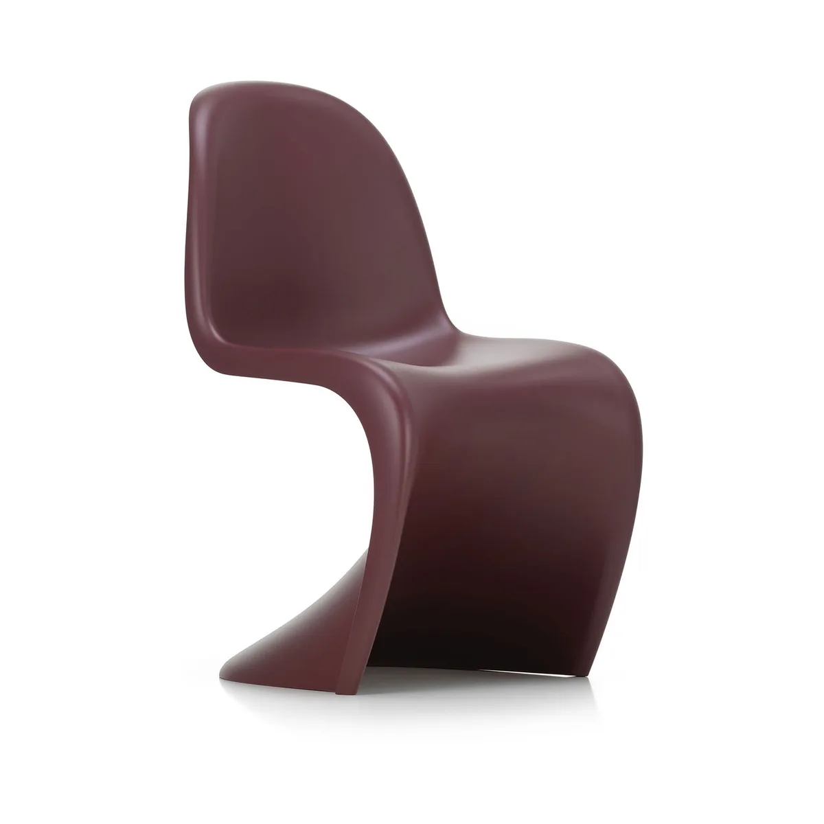 Stuhl Panton Chair - Rot - Gefärbtes Polypropylen - Designer Verner Panton de Vitra – photo du produit