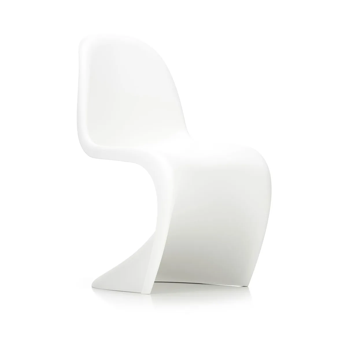 Stuhl Panton Chair - Weiß - Gefärbtes Polypropylen - Designer Verner Panton de Vitra – photo du produit
