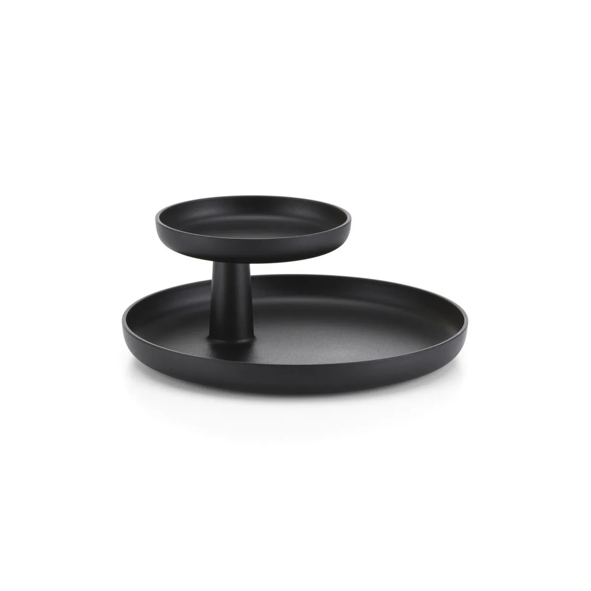 Tablett Rotary Trays - Schwarz - ABS - Designer Jasper Morrison de Vitra – photo du produit