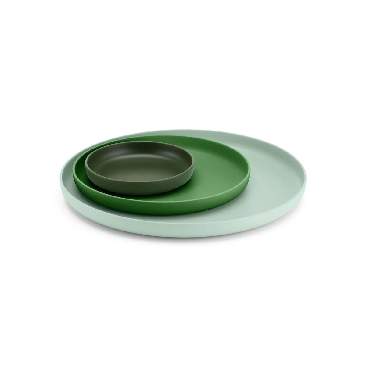 Tablett Trays - Grün - ABS - Designer Jasper Morrison van Vitra – productfoto