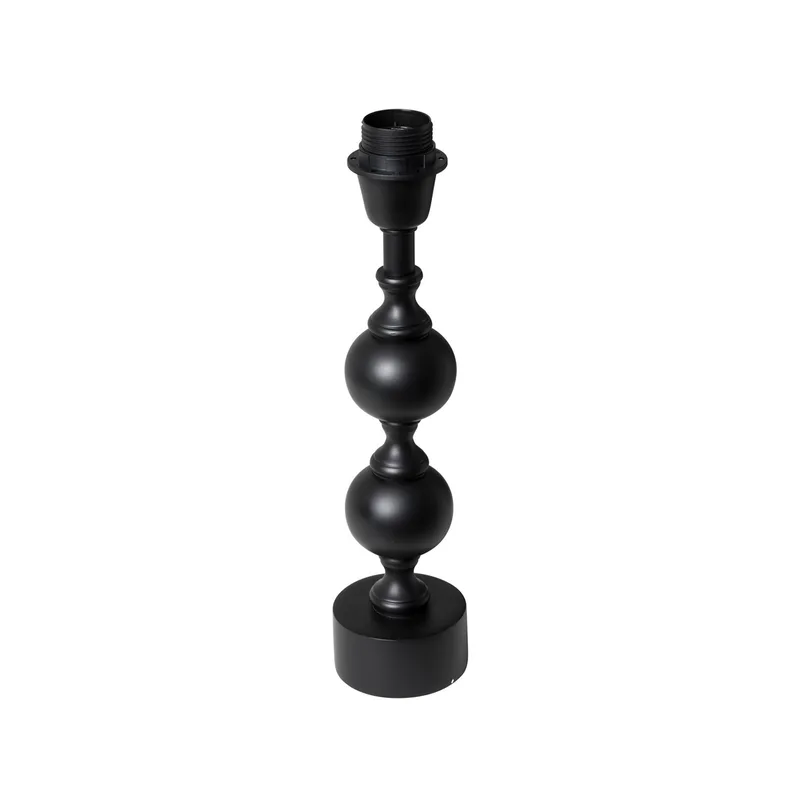 Deborah-tafellamp, zwart, hoogte 35 cm, aluminium by Watt & Veke – product photo