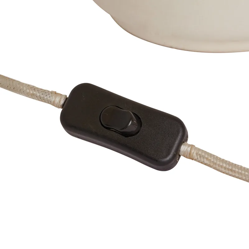 Evy-tafellamp, wit, hoogte 37 cm, keramiek, E27 de Watt & Veke – photo du produit