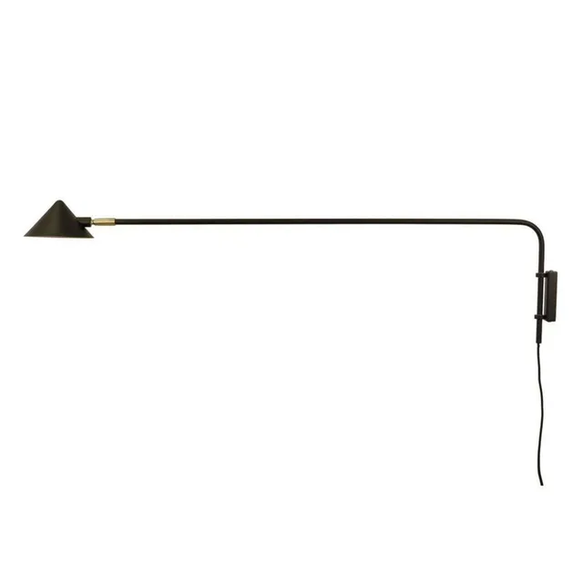 Kelly Long wandlamp zwart