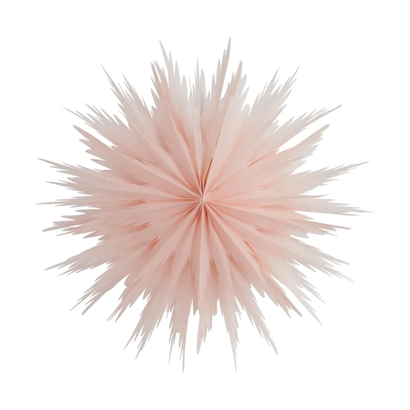 Liz Adventsstern Ø50 cm Pink von Watt & Veke – Produktfoto