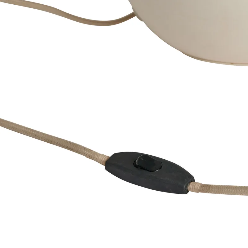 Mia-tafellamp, wit, hoogte 31 cm, keramiek, E27 von Watt & Veke – Produktfoto