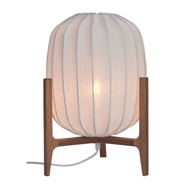 Prisma tafellamp Oak/White van Watt & Veke – productfoto