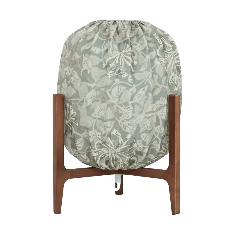 Prisma Tischleuchte Dunkle Esche-Honeysuckle beige, Ø27x42 cm von Watt & Veke – Produktfoto