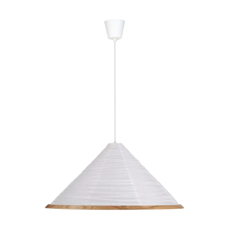 Shiro Pendelleuchte Weiß, Ø60x29 cm von Watt & Veke – Produktfoto