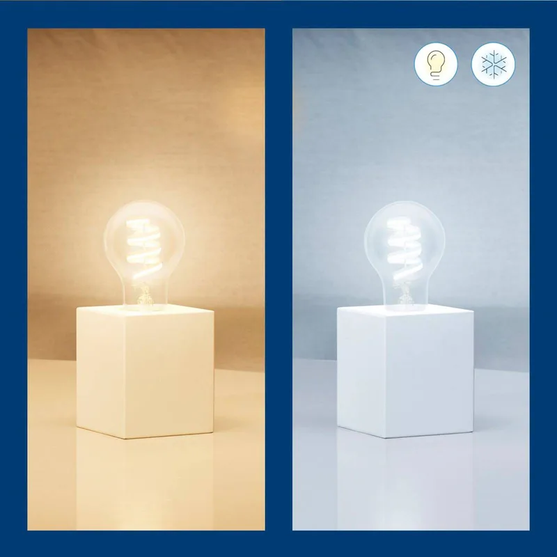 A60 LED filament lamp WiFi E27 6,3W RGBW by WiZ – product photo