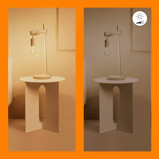 A60 LED lamp Wi-Fi E27 7W amber CCT von WiZ – Produktfoto 5 von 5
