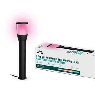 Elpas LED tuinpadverlichting RGBW start-set van WiZ in Zwart – productfoto 3 van 5