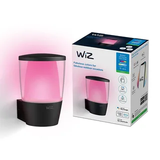 LED buitenwandlamp Elpas RGBW by WiZ in Black – product photo 5 of 5