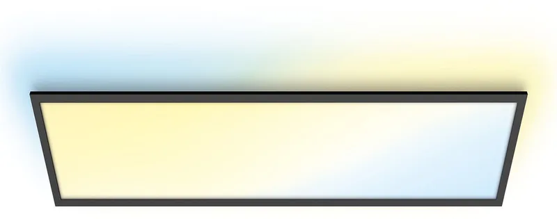 LED Panel White Panel Tunable 3400lm, LED fest integriert, warmweiß - kaltweiß by WiZ in Black – product photo 1 of 5