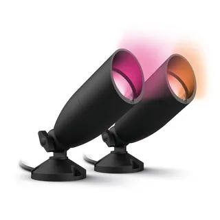 LED spot Ground starter-kit dubbelpak by WiZ in Black – product photo 1 of 5
