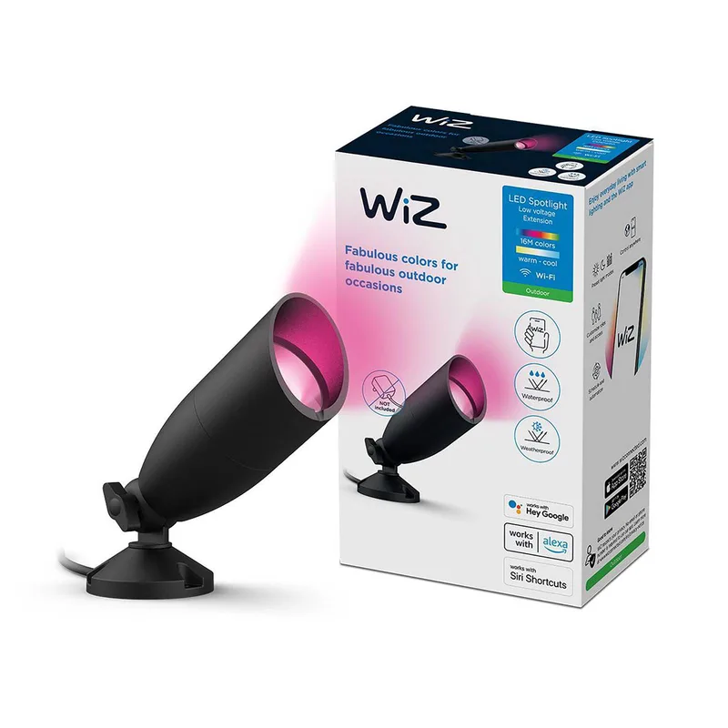 LED spot Ground uitbreiding enkelpak by WiZ in Black – product photo 4 of 5