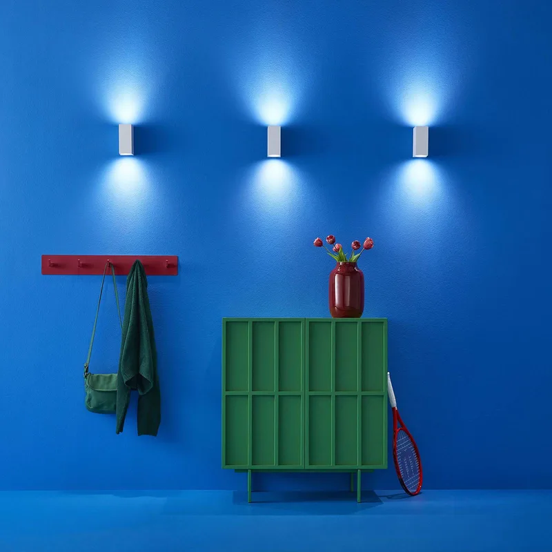 LED wandlamp Up&Down de WiZ en Blanc – photo du produit 2 sur 4