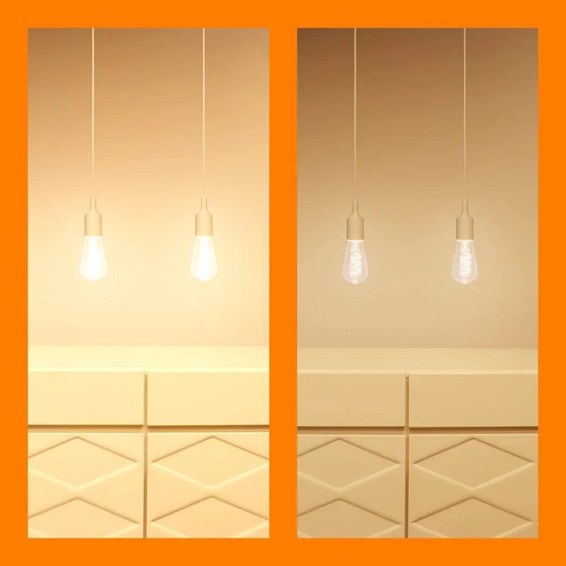 ST64 LED filament lamp WiFi E27 6,3W RGBW by WiZ – product photo 3 of 5
