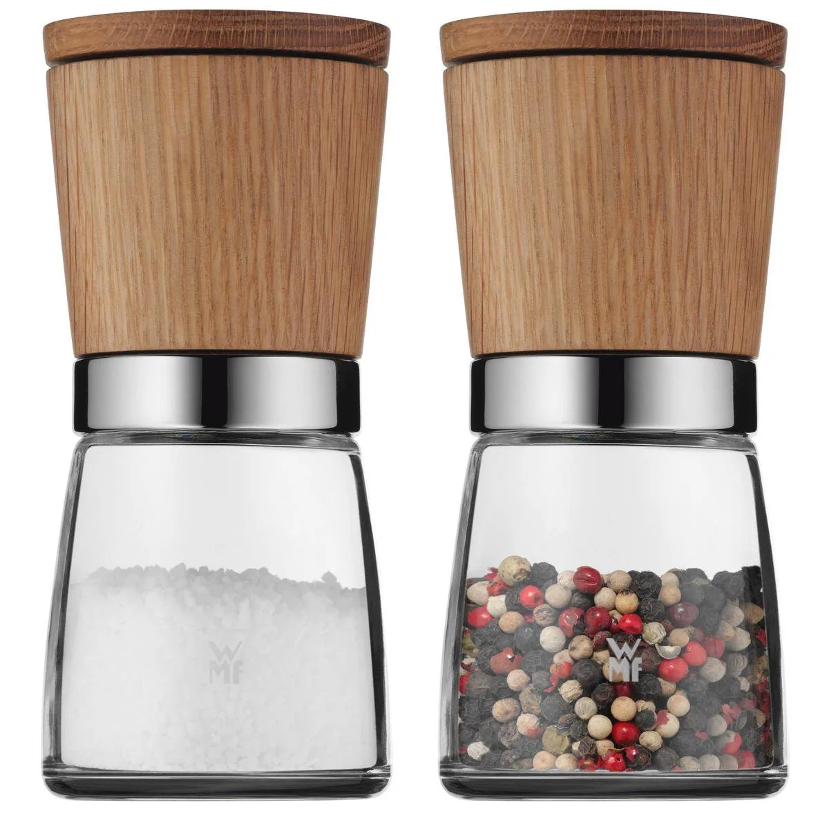 Ceramill Nature - Kruidenmolen - 2-delig - Keramisch Maalwerk - Modern Design von WMF in Braun – Produktfoto