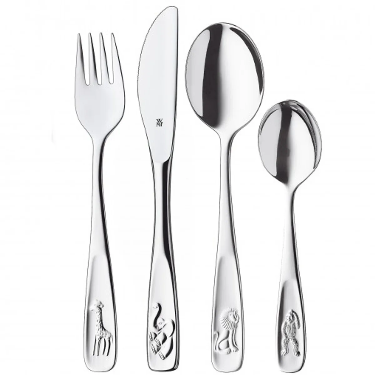 Dieren Kinderbestekset - 4-delig de WMF en Argent – photo du produit