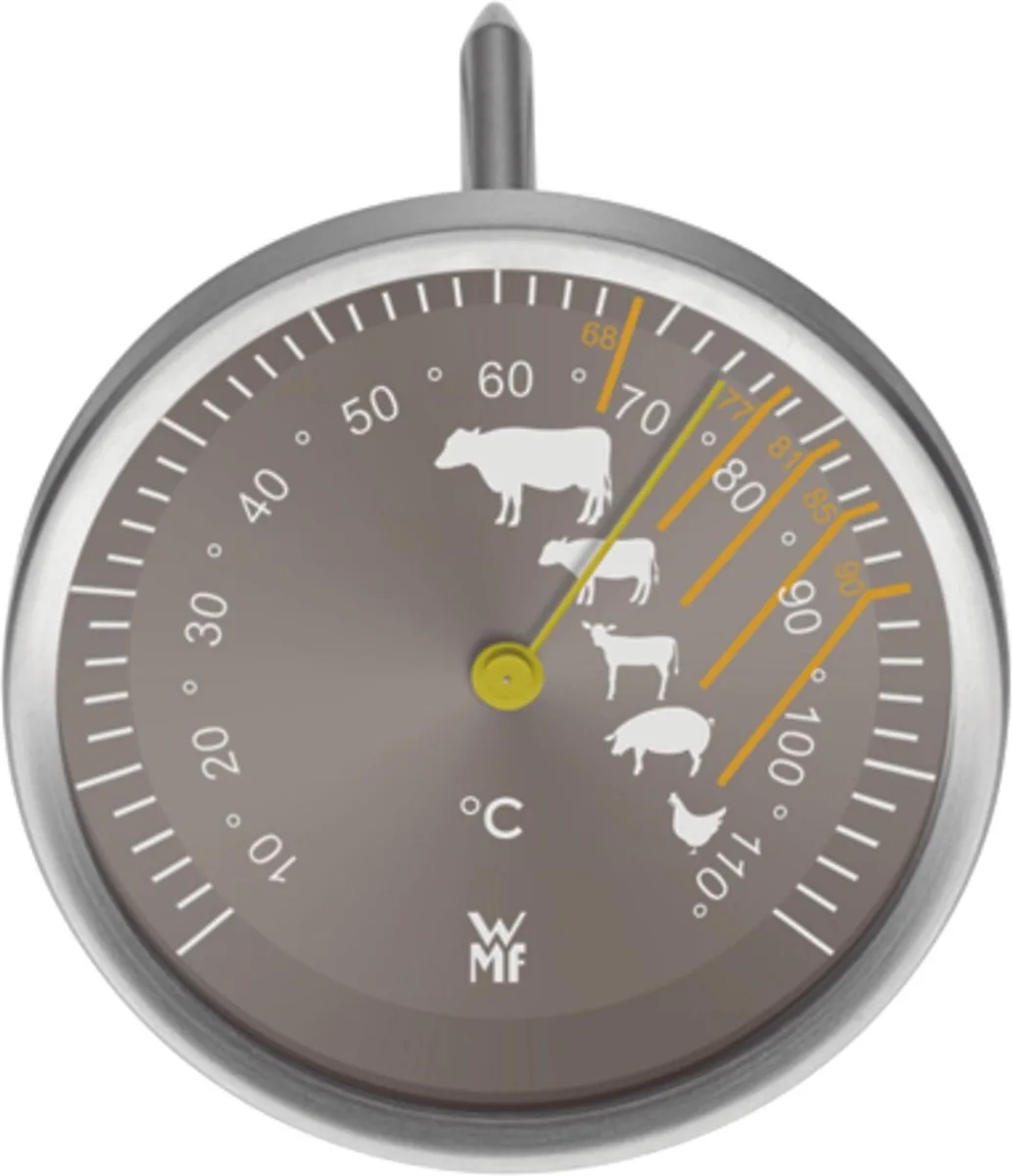 Digitale Braadthermometer - RVS - Nauwkeurig - Geschikt voor Vlees en Vis de WMF en Argent – photo du produit