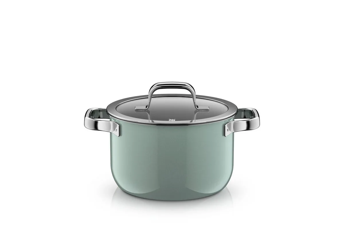 Kochtopf Fusiontec Mineral Pro, Kochtopf mit Deckel, 20 cm, Eucalyptus Haze, Fusiontec (Induktionsgeeignet, 1-tlg., 20 cm), Made in Germany von WMF – Produktfoto