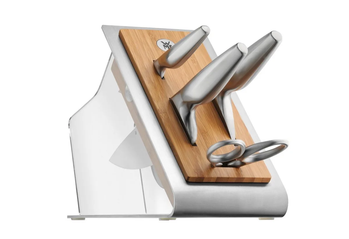 Messerblock Chef's Edition (5tlg) von WMF in Silber – Produktfoto